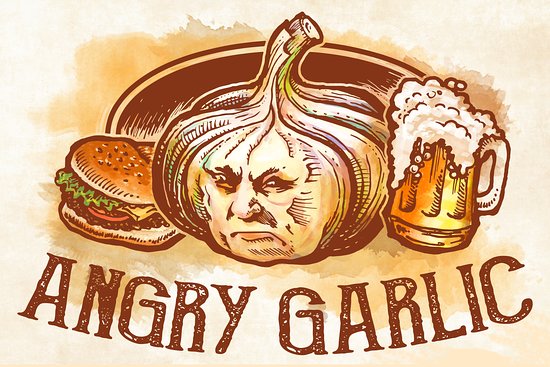 Angry Garlic logo